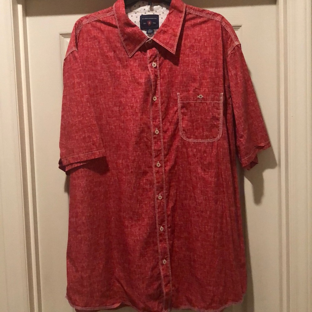 Men’s Saddlebred Pink 2XLT Button down